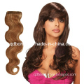 Body Wave Indian Virgin Human Hair Extension/ Hair Weave